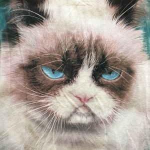 Grumpy Cat Tie-dye T-shirt 2xl